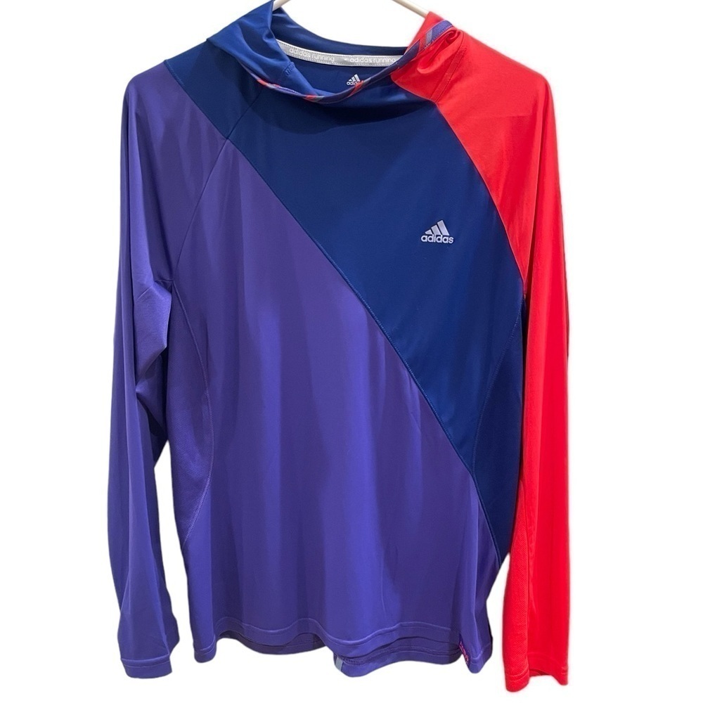 Adidas Running Long Sleeve Shirt with Hood